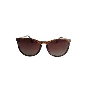 SUNGAIT Sunglasses Womens Tortoise Brown Gradient Round Retro 1567 C2 Gold